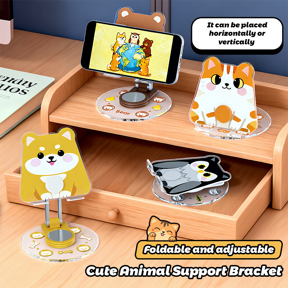 Phone Accessories For Teens - Uroczy Stojak na Telefon w Kształcie
