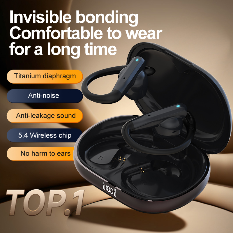 Bluetooth Earphone Tws - Najnowsze słuchawki TWS z podwójnym mikrofonem,