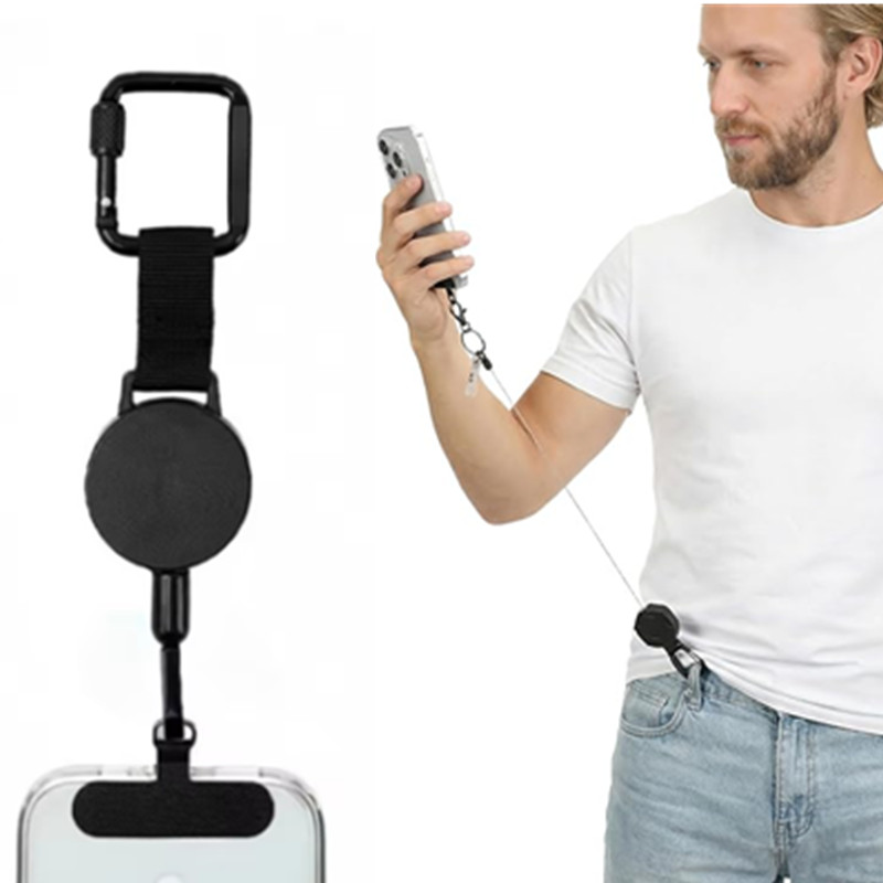 Phone Accessories Case - Wysuwany uchwyt antykradzieżowy do telefonu, etui