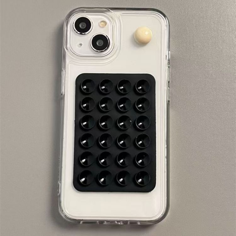 Phone Accessories Case - Silikonowy uchwyt na telefon z przyssawką,