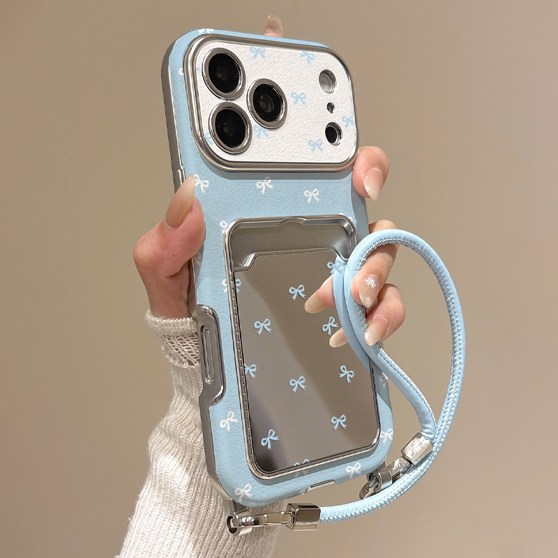 Phone Accessories Case - Urocze etui na telefon z lusterkiem