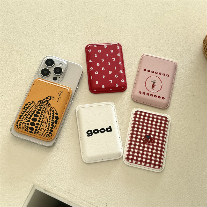 Phone Accessories For Teens - Uroczy, kreskówkowy portfel na karty z