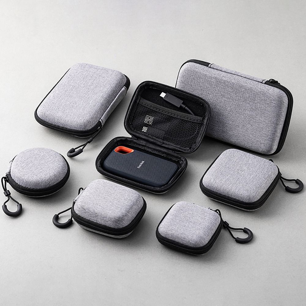 Phone Accessories Case - 1 szt. Etui EVA na słuchawki/telefon/kabel
