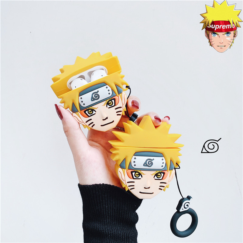 Airpod Case Cover - Etui Naruto na AirPods, 3D Kreskówkowe