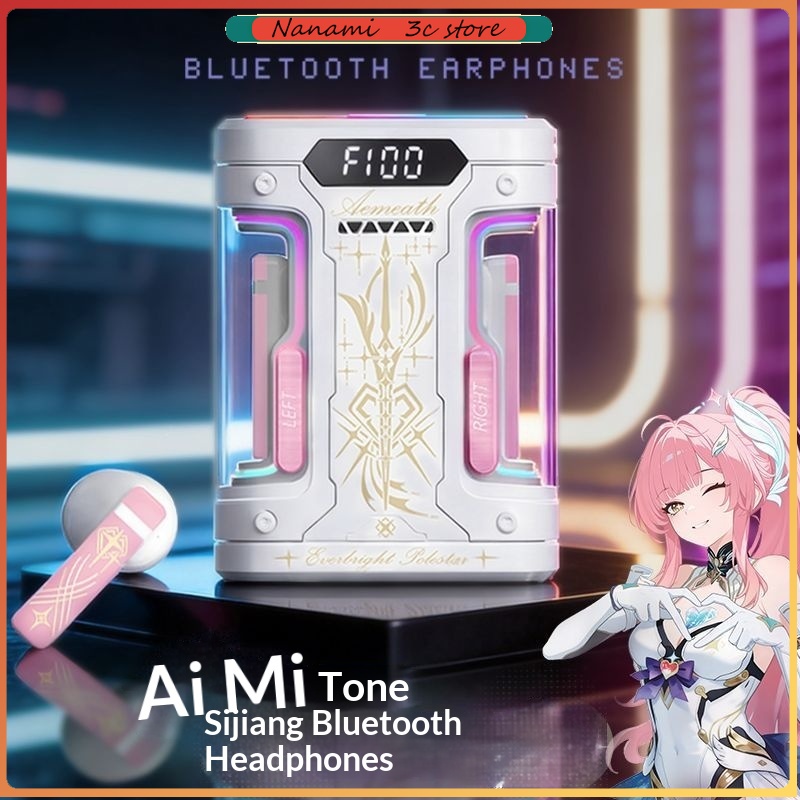 Bluetooth Earphone Tws - Słuchawki Bluetooth Anime Elysia TWS Półotwarte