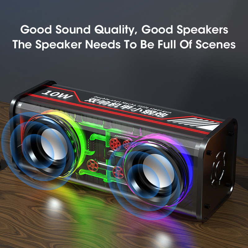 Bluetooth Earphone Tws - V8 TWS Bluetooth 5.0 Przenośny Głośnik