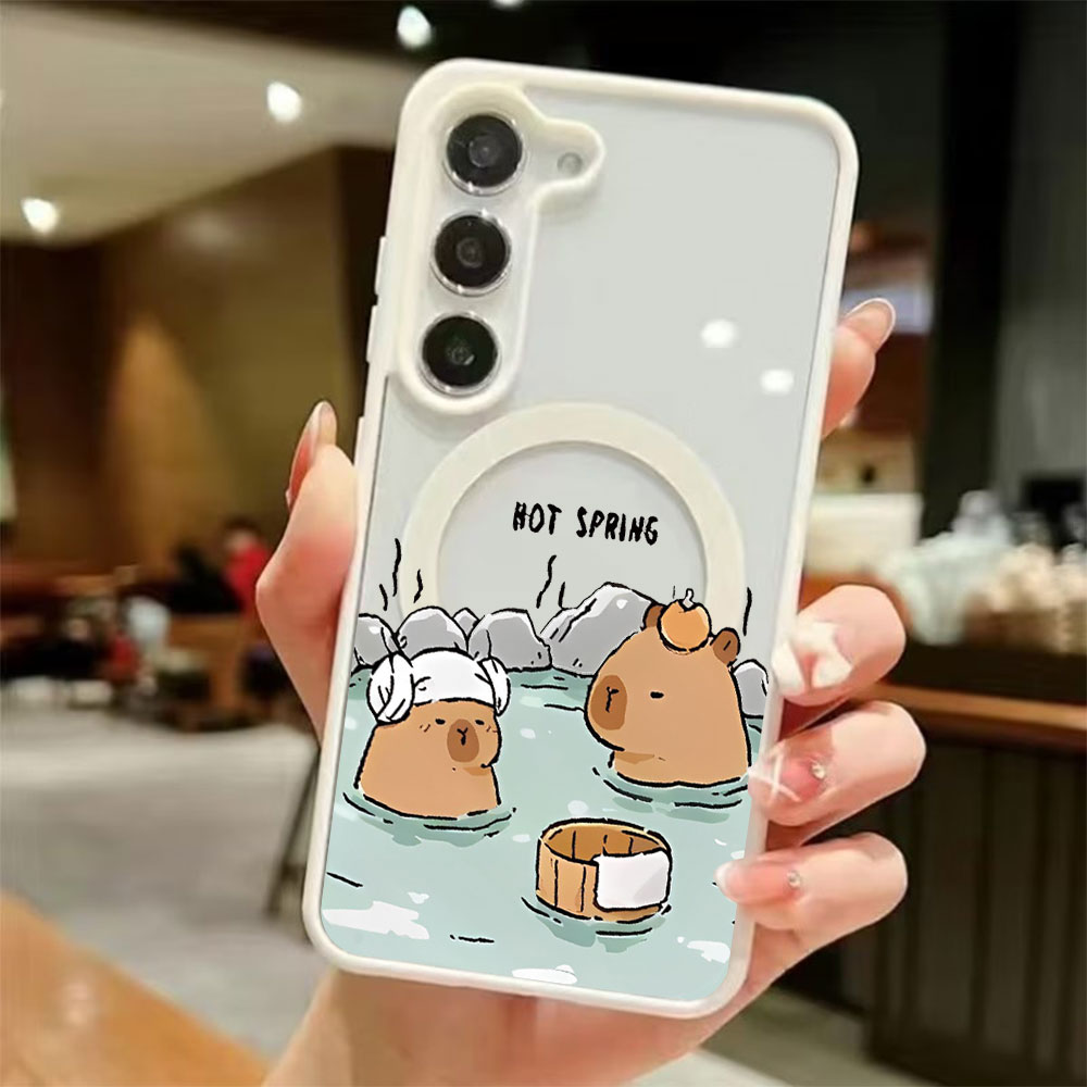 Samsung Accessories Phone - Przezroczyste magnetyczne etui na telefon Samsung