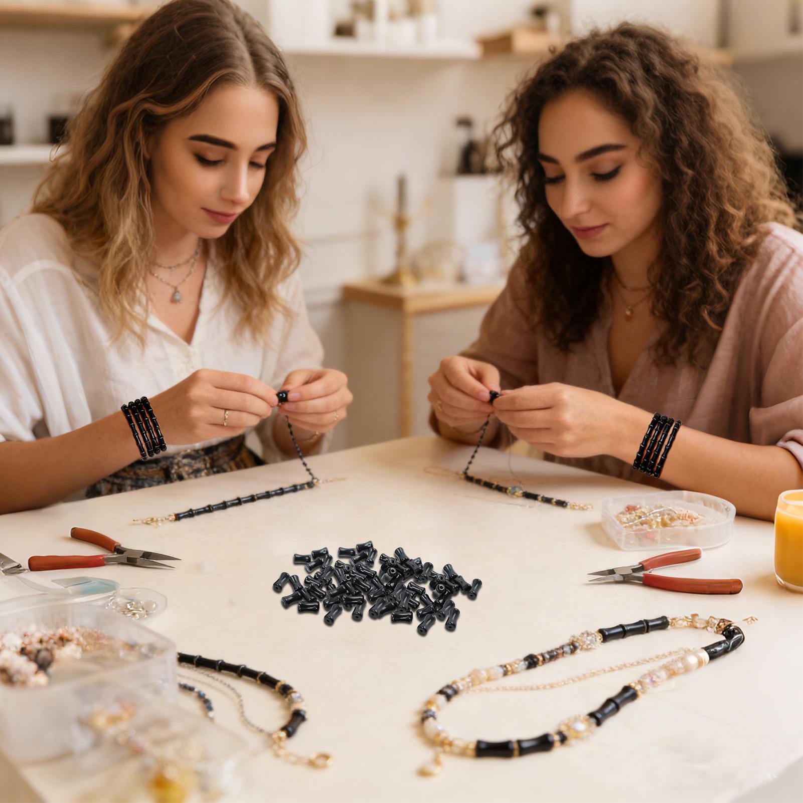 Phone Accessories For Teens - 50 szt. Szklane Koraliki 8mm Akcesoria