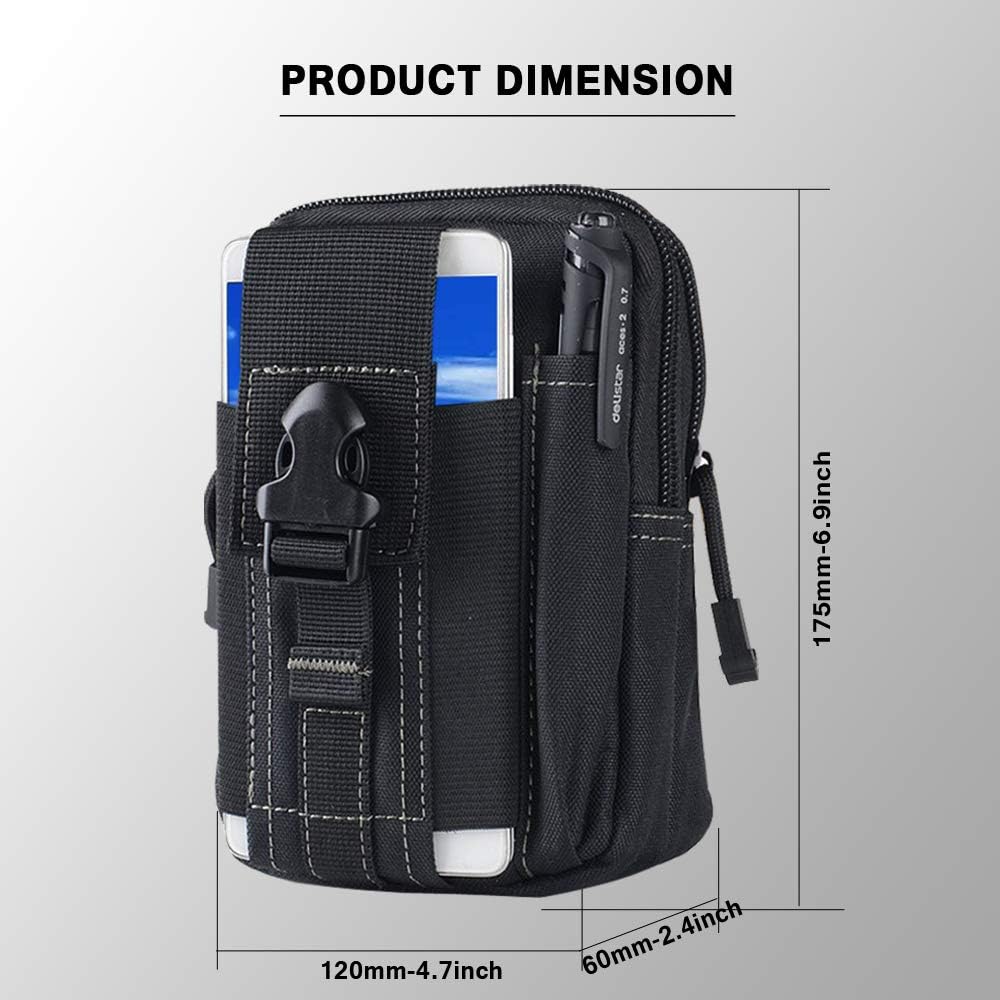Taktyczna torba na pas Molle,  – Phone Accessories Holder recenzja i cena