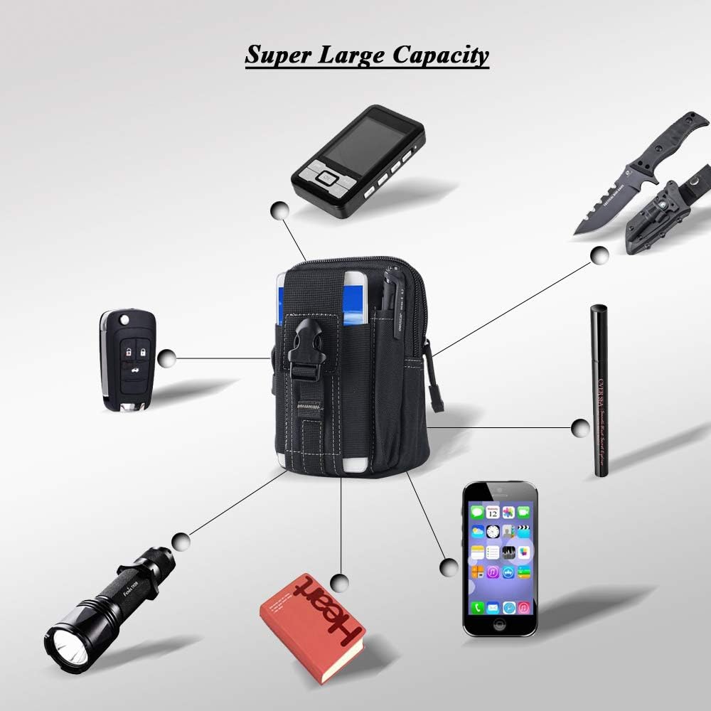 Taktyczna torba na pas Molle,  – Phone Accessories Holder recenzja i cena