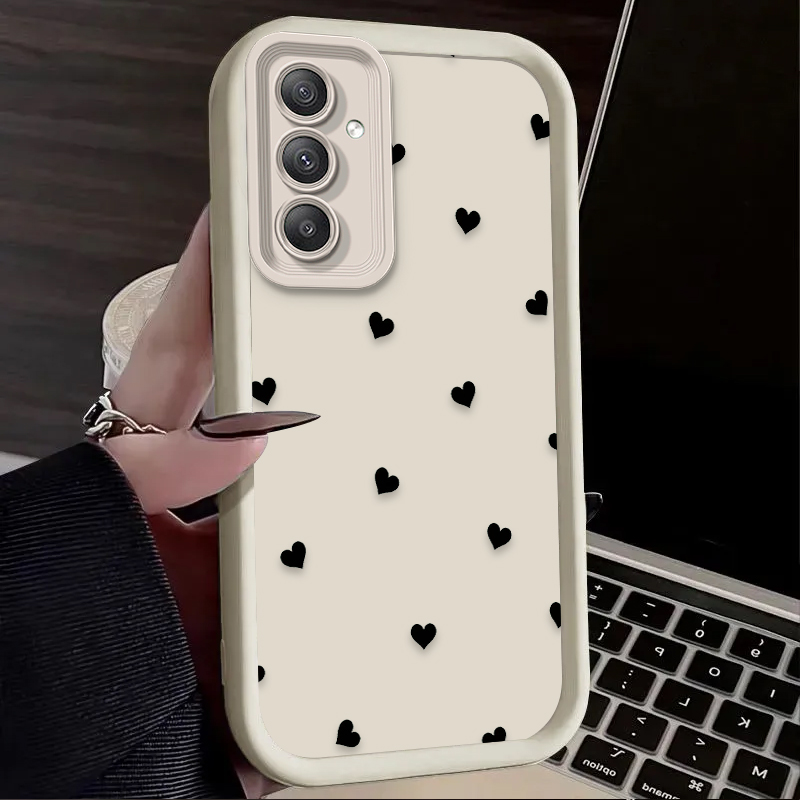 Czarne etui z motywem serca, k – Samsung Accessories Phone recenzja i cena