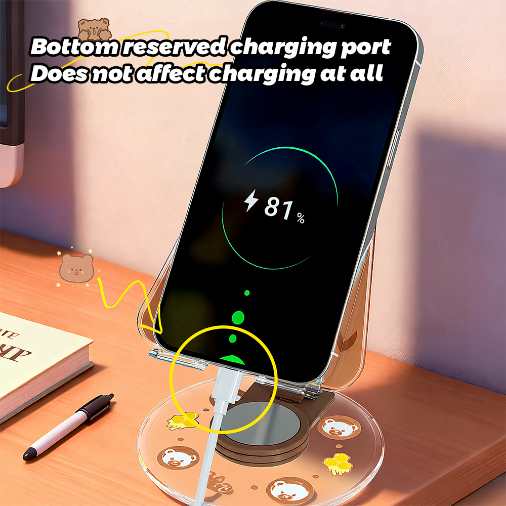 Uroczy Stojak na Telefon w Ksz – Phone Accessories For Teens recenzja i cena