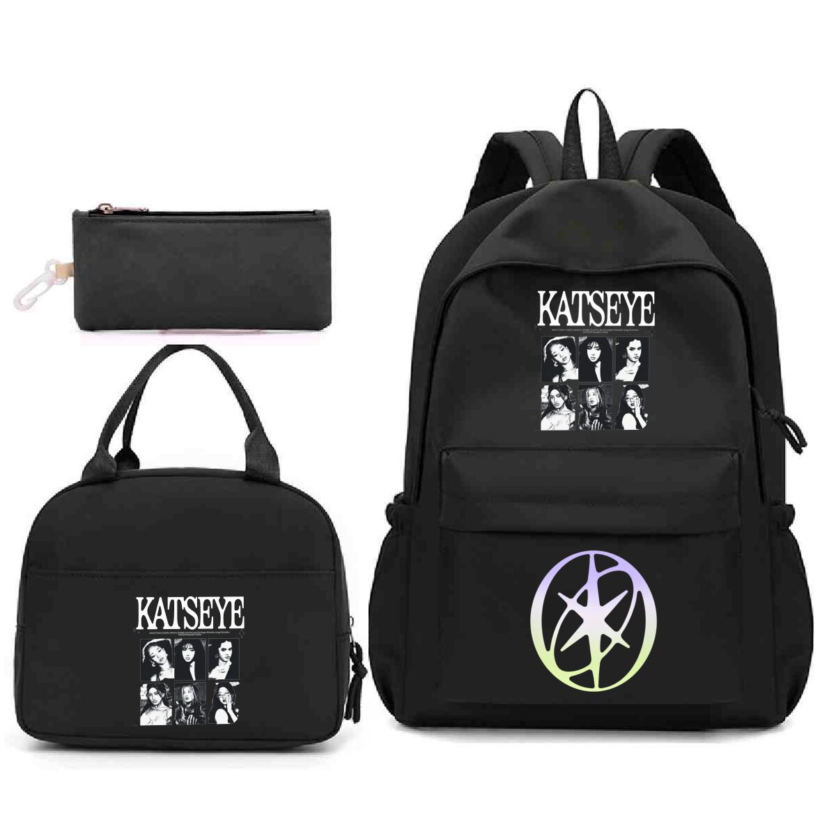 Zestaw plecaków 3 w 1 z nadruk – Phone Accessories For Teens recenzja i cena