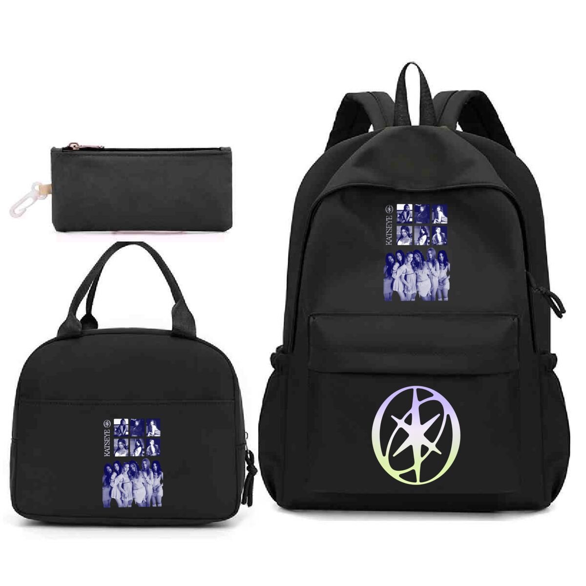 Zestaw plecaków 3 w 1 z nadruk – Phone Accessories For Teens recenzja i cena