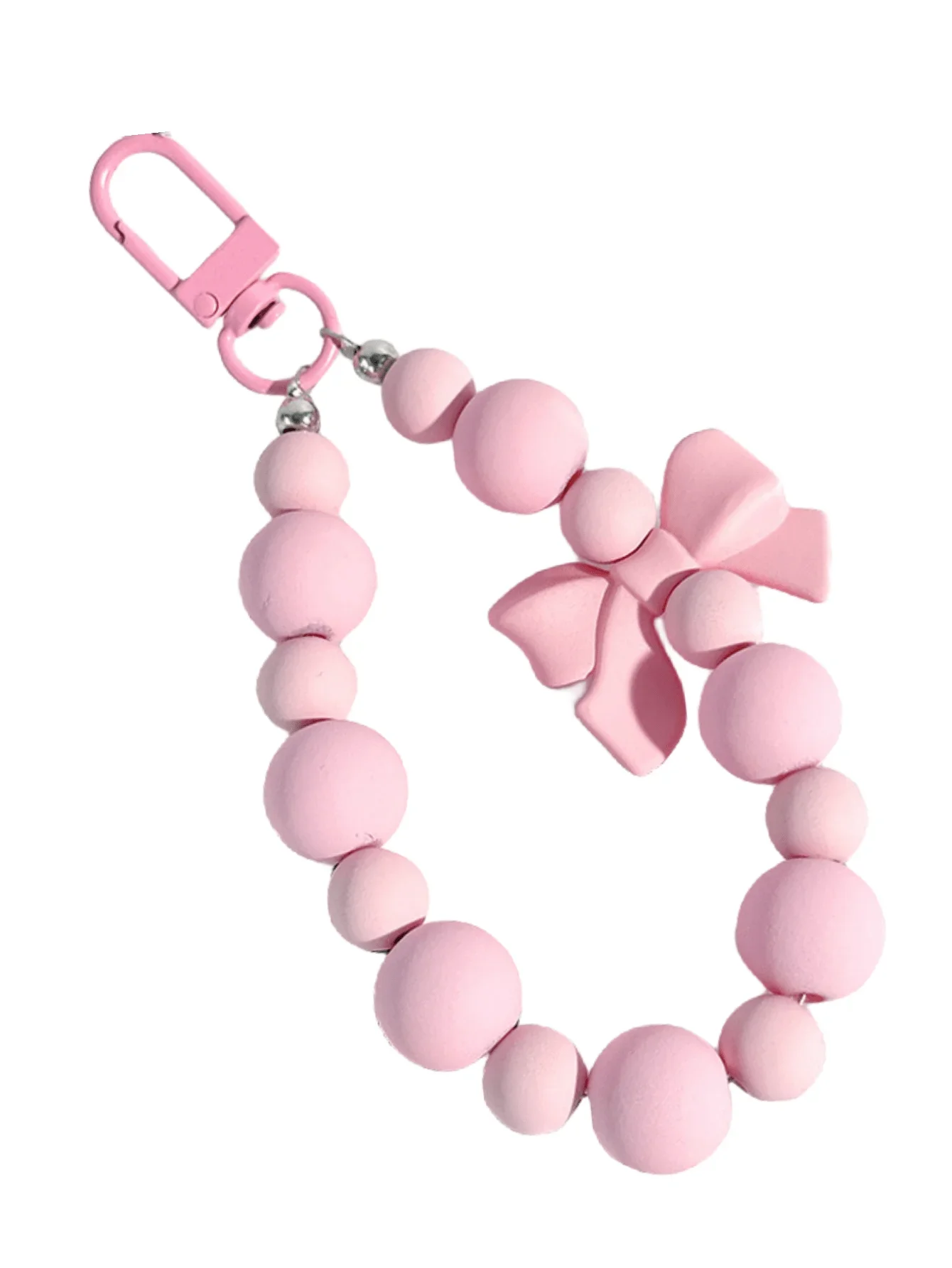 1 szt. Różowy Perłowy Brelok z – Phone Accessories For Teens recenzja i cena