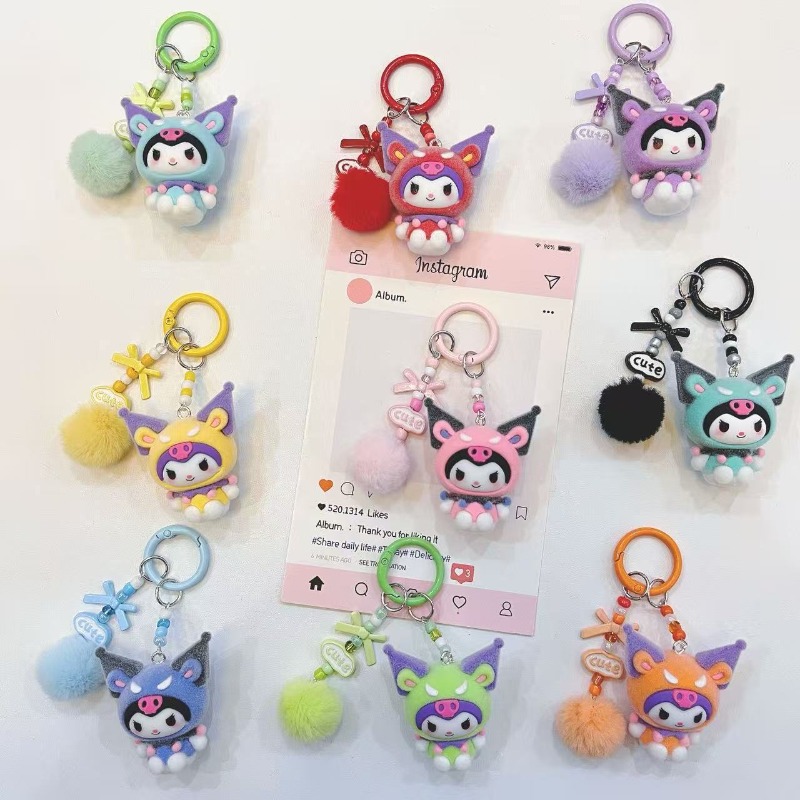 Modny brelok z żywicy z figurk – Phone Accessories For Teens recenzja i cena