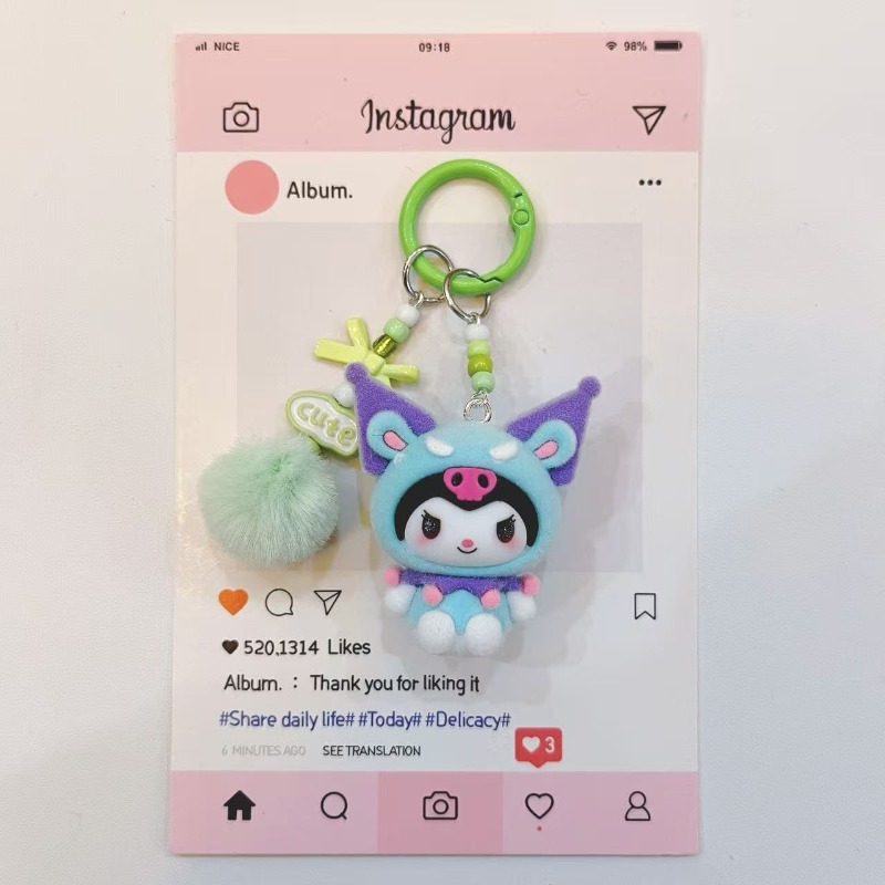 Modny brelok z żywicy z figurk – Phone Accessories For Teens recenzja i cena