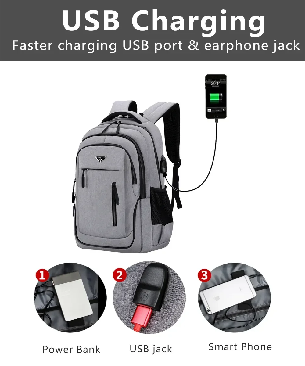 Plecak męski o dużej pojemnośc – Phone Accessories For Teens recenzja i cena